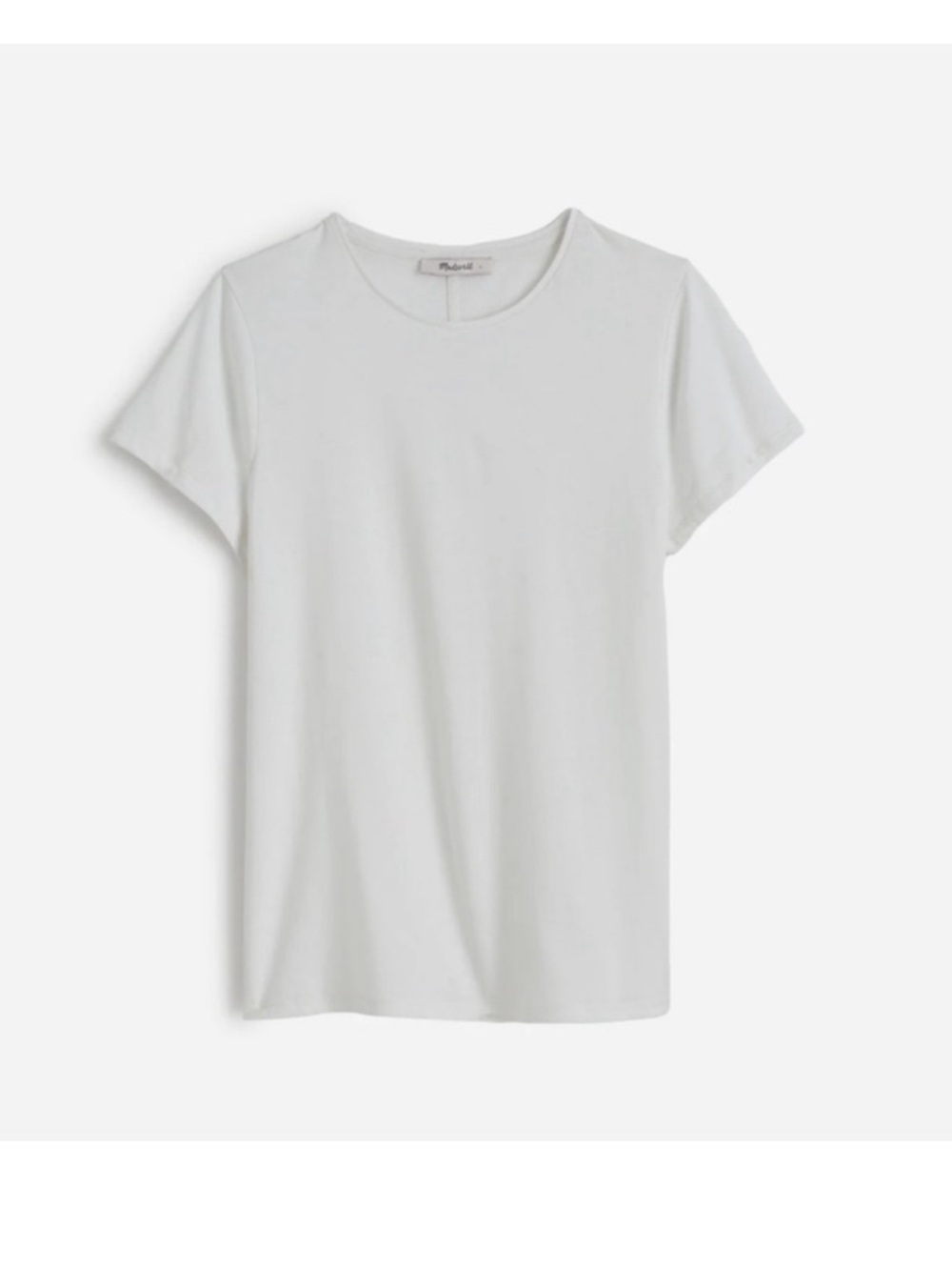 Madewell Essential Slim Tee in Lightweight Cotton
